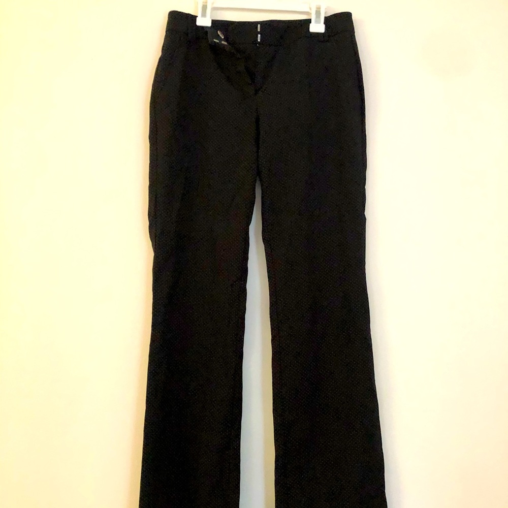Dress pants navy w/ dots